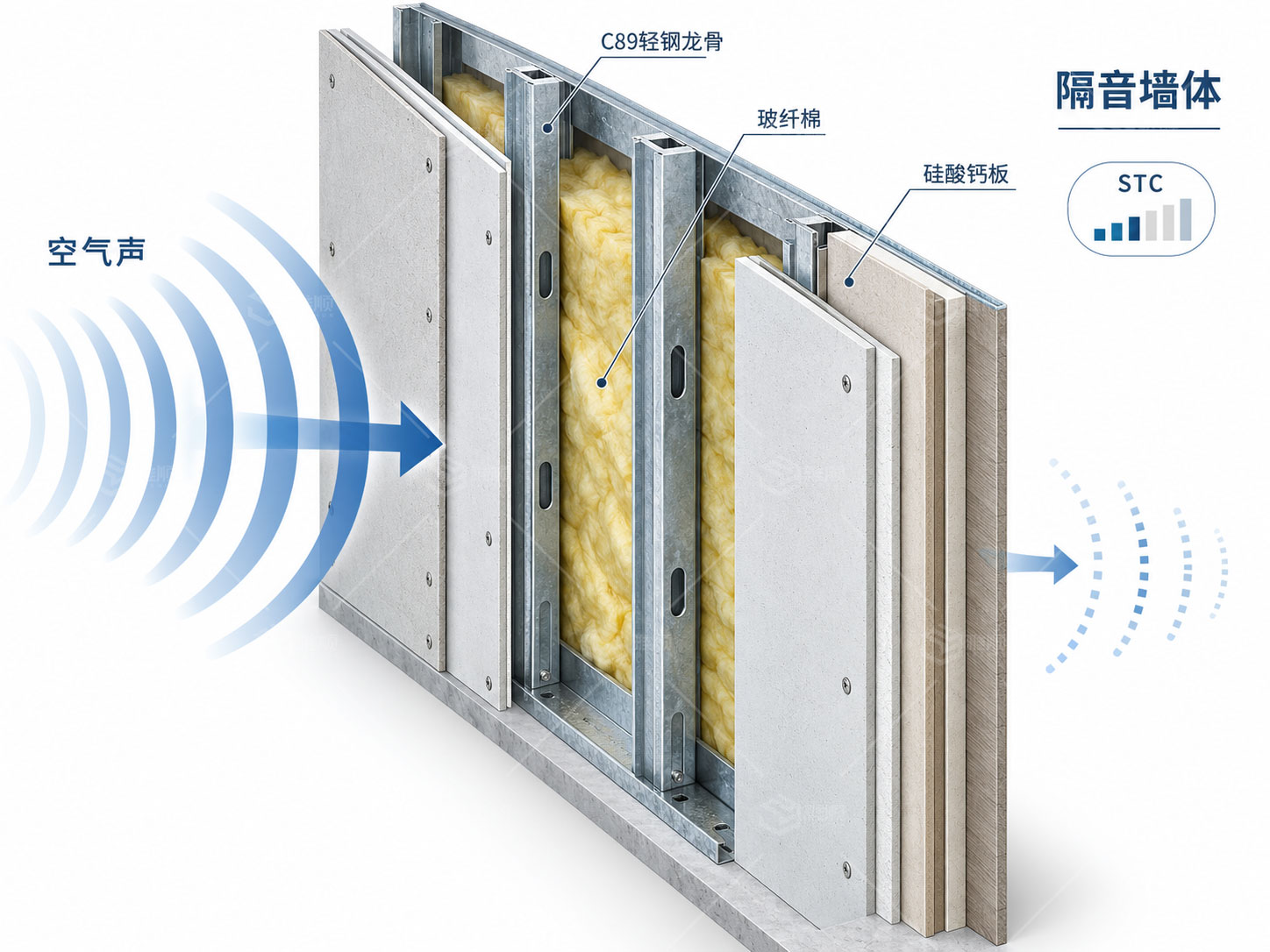 轻钢住宅隔音到底怎么样？从STC、空气声到结构传声全面解析