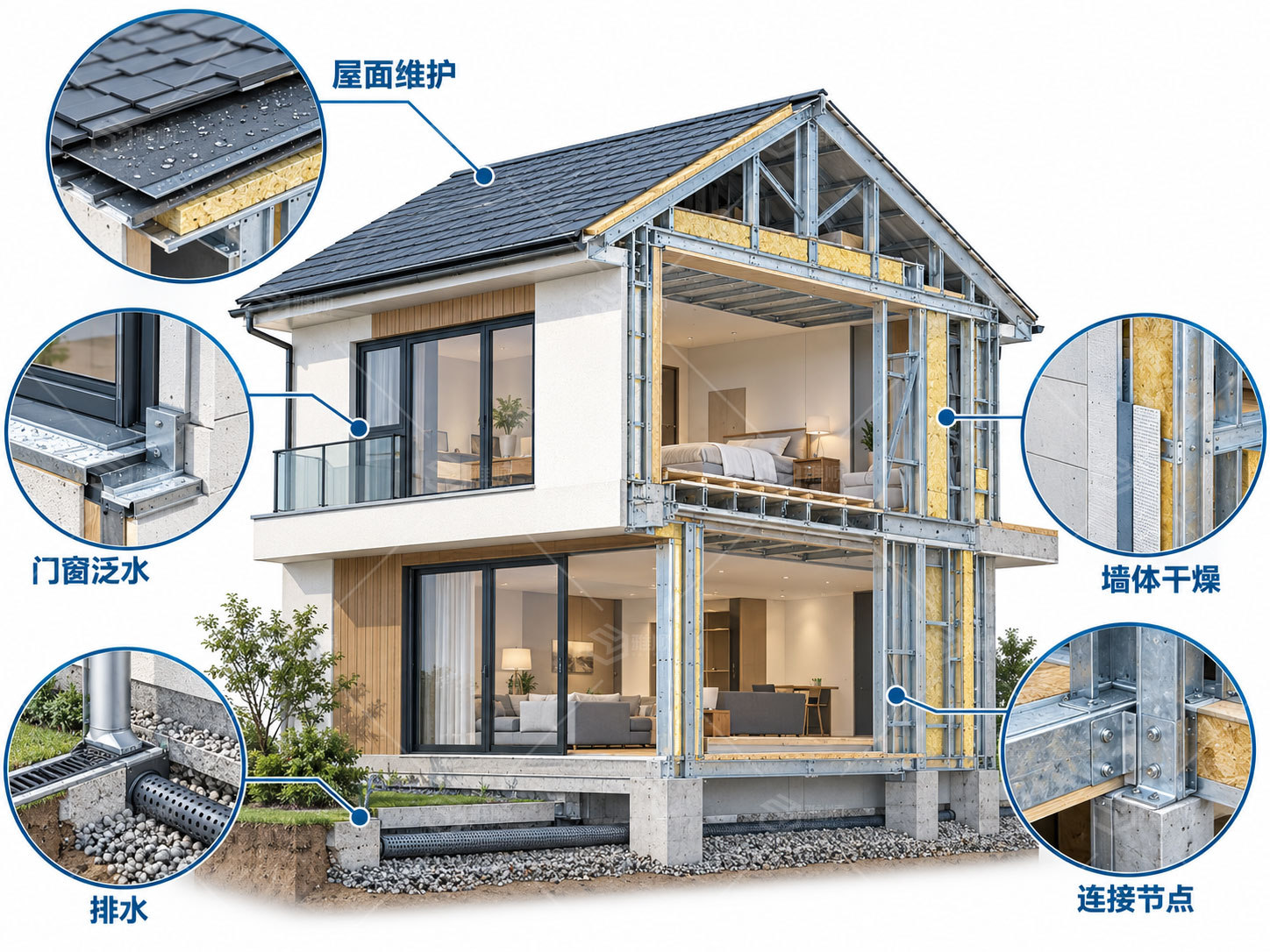 轻钢住宅到底能用多少年？30年、50年、100年的说法为什么都有人讲