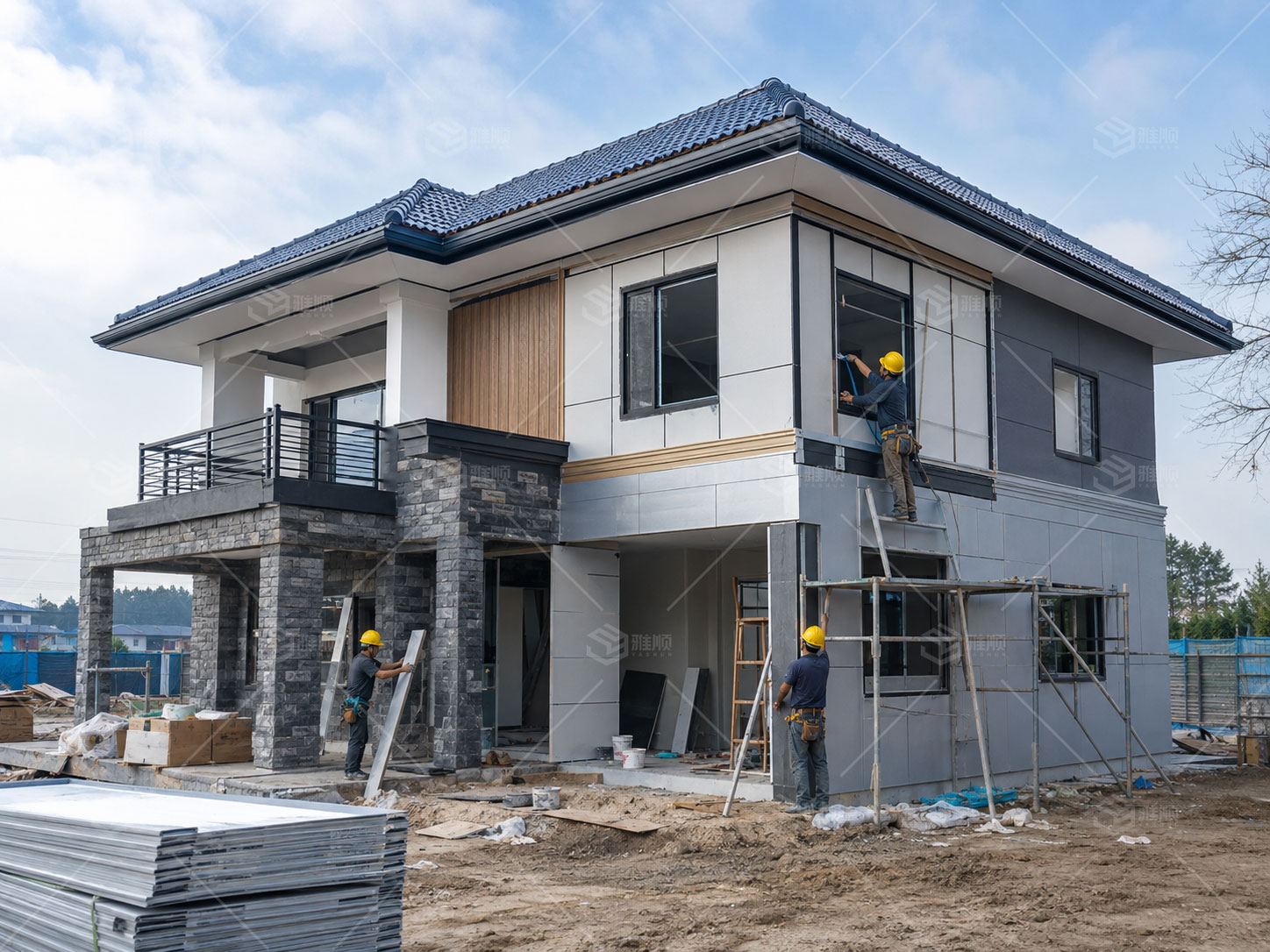 轻钢住宅为什么施工周期更容易控制？关键在于工厂与现场并行