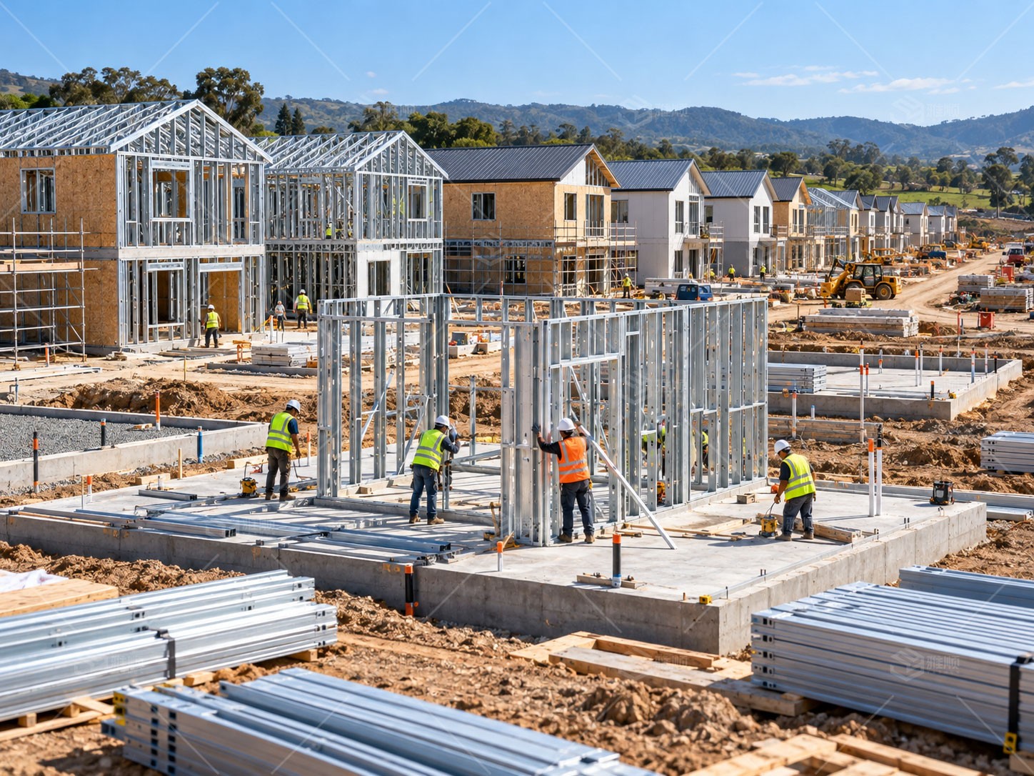 50套、100套轻钢住宅项目如何组织生产？从设计到分批交付的完整流程